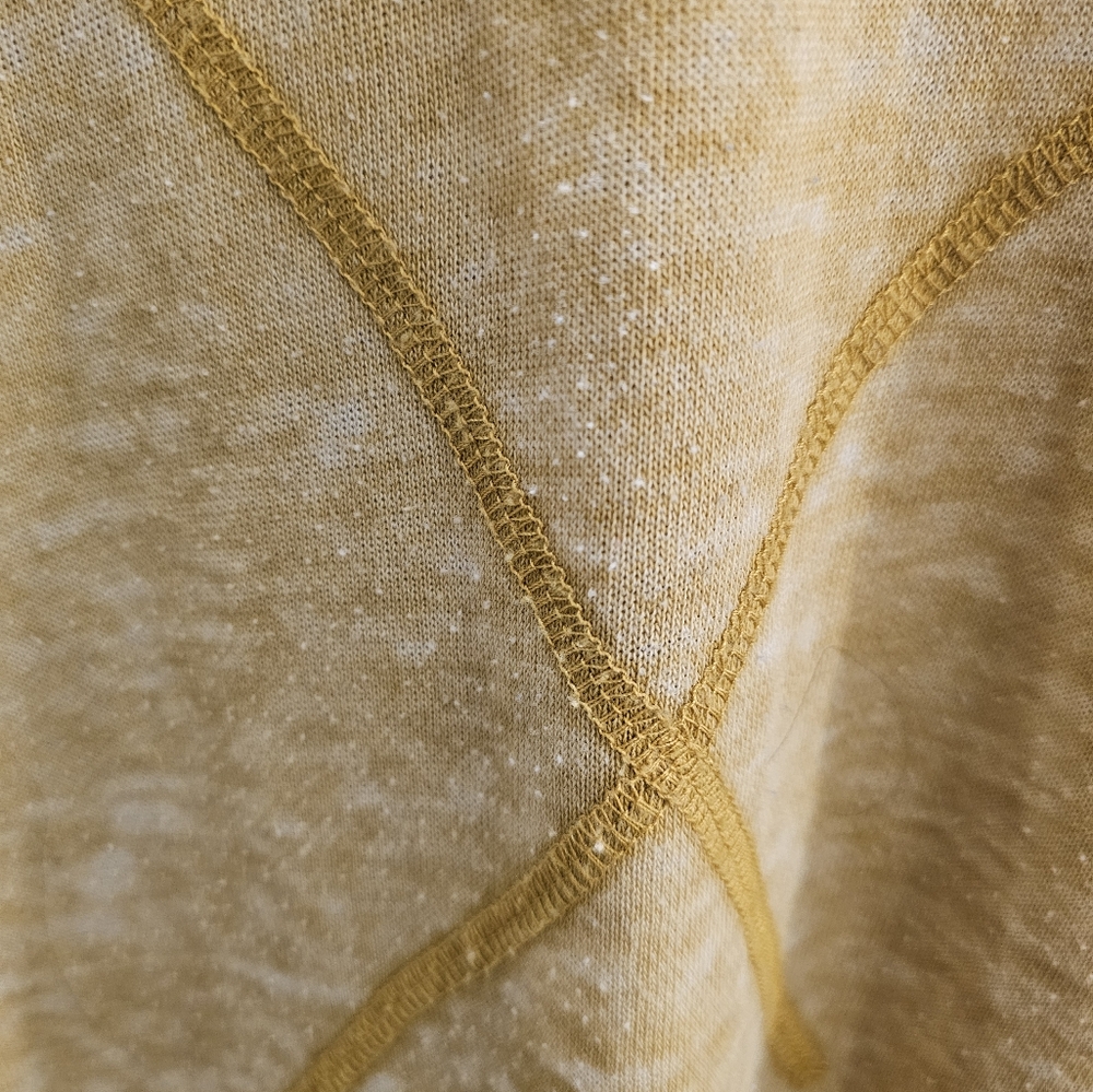 Akemi & Kin M/L Yellow Medium Long Sleeve Oversized Top - Picture 2 of 5